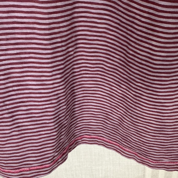 Vineyard Vines Maroon and Navy Striped Short-Sleeve Polo - Picture 8 of 9